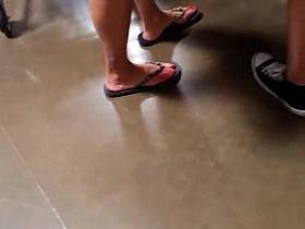 Walmart 2 milfs, ads and feet,faceshot2