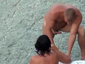 He shaves and then licks her pussy