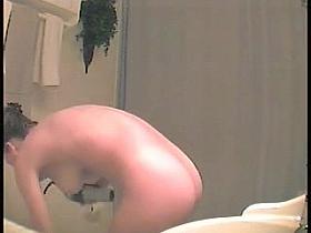 Girlfriend Caught in Bathroom