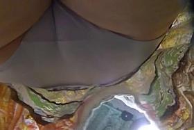 upskirt lavender panties