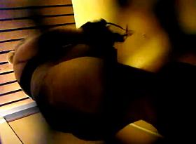 preggo in pool cabin