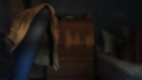 Sister in her bedroom