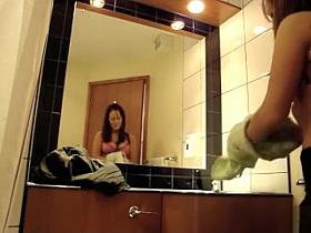 She is not interested in the toilet