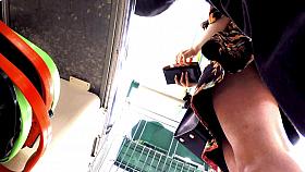 Upskirt at Supermarket