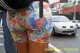 Brazilian teen going to gym...