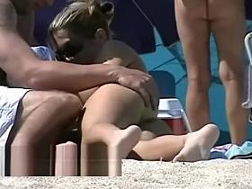 Spying on Naked Teenagers on the Beach