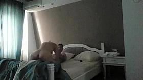 Cougar really wants to pull hidden camera is dried on by hi