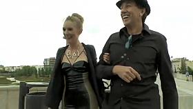 Sluts banged in Spanish public orgy