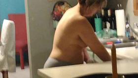 Spying neighbor voyeurs & records my wife