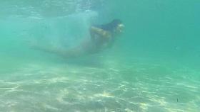 Hot beach girls showing lots of skin summer 2014