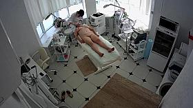 Hidden cameras. Beauty salon, waxing pussy and ass mom