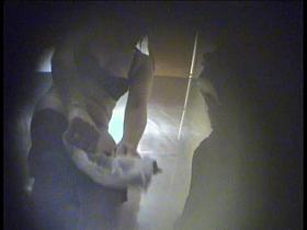 Girl gets her beautiful hairy pussy on changing room spy cam