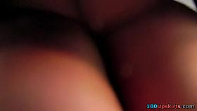 Palatable arse up darksome wool costume