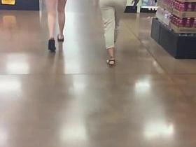 Slow mo see through pants thongs