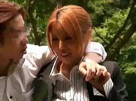 Officegirls fuck in Public 1