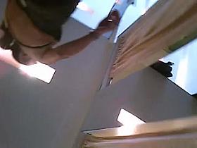 up skirt in clothing store