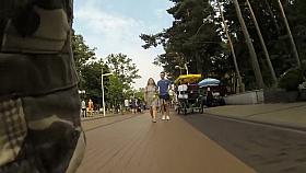 Teen girl in the super market