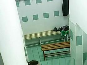 Teens caught in locker room