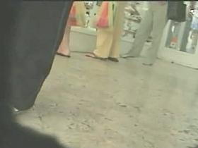 Sexy upskirt spy cam video of bombastic tushies