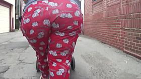 Wide And Huge SSBBW Booty