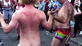 Naked dance party in the streets keeps growing