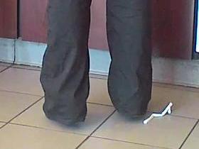 Big Fluffy Ass in Black Pants