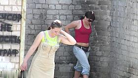 Girls Pissing voyeur video 12