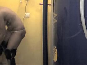 Muscular girl got a small firm ass