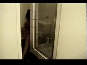 in and out of shower