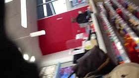 Latina VPL ass in tight pants