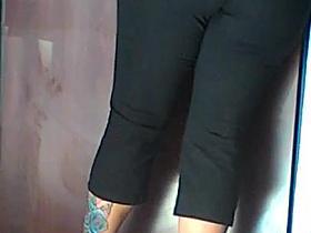 Booty In Tight Leggings