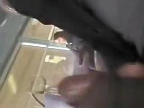 Flashing my hard cock on the train for all to see