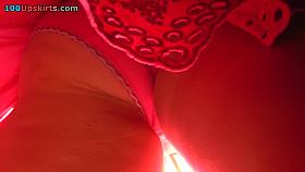 Awesome free upskirt footage of the pretty ass