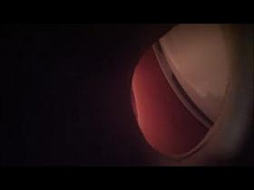 Cutie caught in bathroom