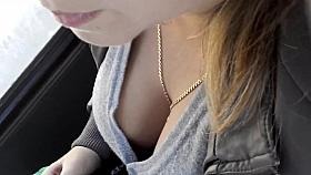 downblouse russian nice tits