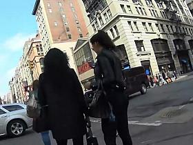 Ultra tight brown girl's hot ass