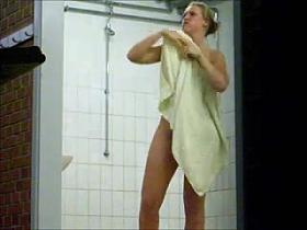 VOYEUR view! WET PUSSIES in the shower!