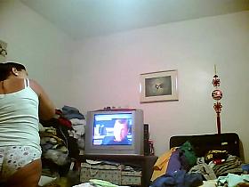 SpyCam Girl Changing