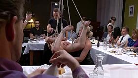 Food fetish and anal sex in public