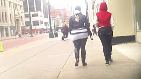 Big Ass Skirt SpandExxx Booty