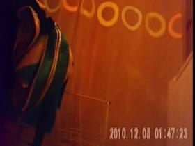 27 yo brunette with a great bush caught by spy cam in shower