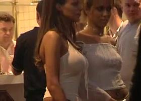 Big Candid Tits at the Mall