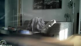 Under a blanket masturbation with my stepsister