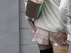 Long-legged babe having wicked sharking attack from some crafty guy