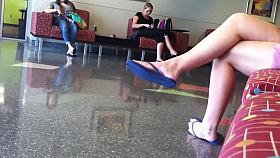 Candid Teen Thick Legs