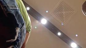 Clothes shopping upskirt