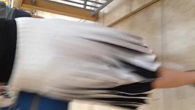 Black & White Pleated Skirt