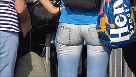 Open ass on the street Sex