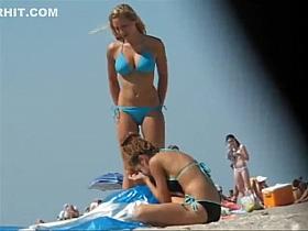 Watch them blow at the beach