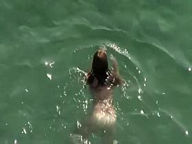 Mermaid caught a lucky fella